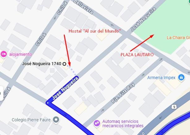 Pension Al Sur Del.Mundo Пунта-Аренас Экстерьер фото